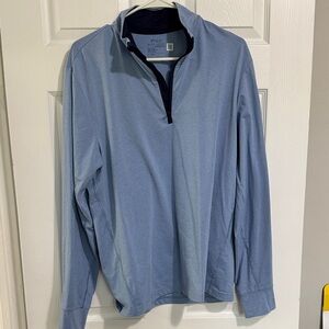 Ralph Lauren Light Blue Quarter Zip Shirt